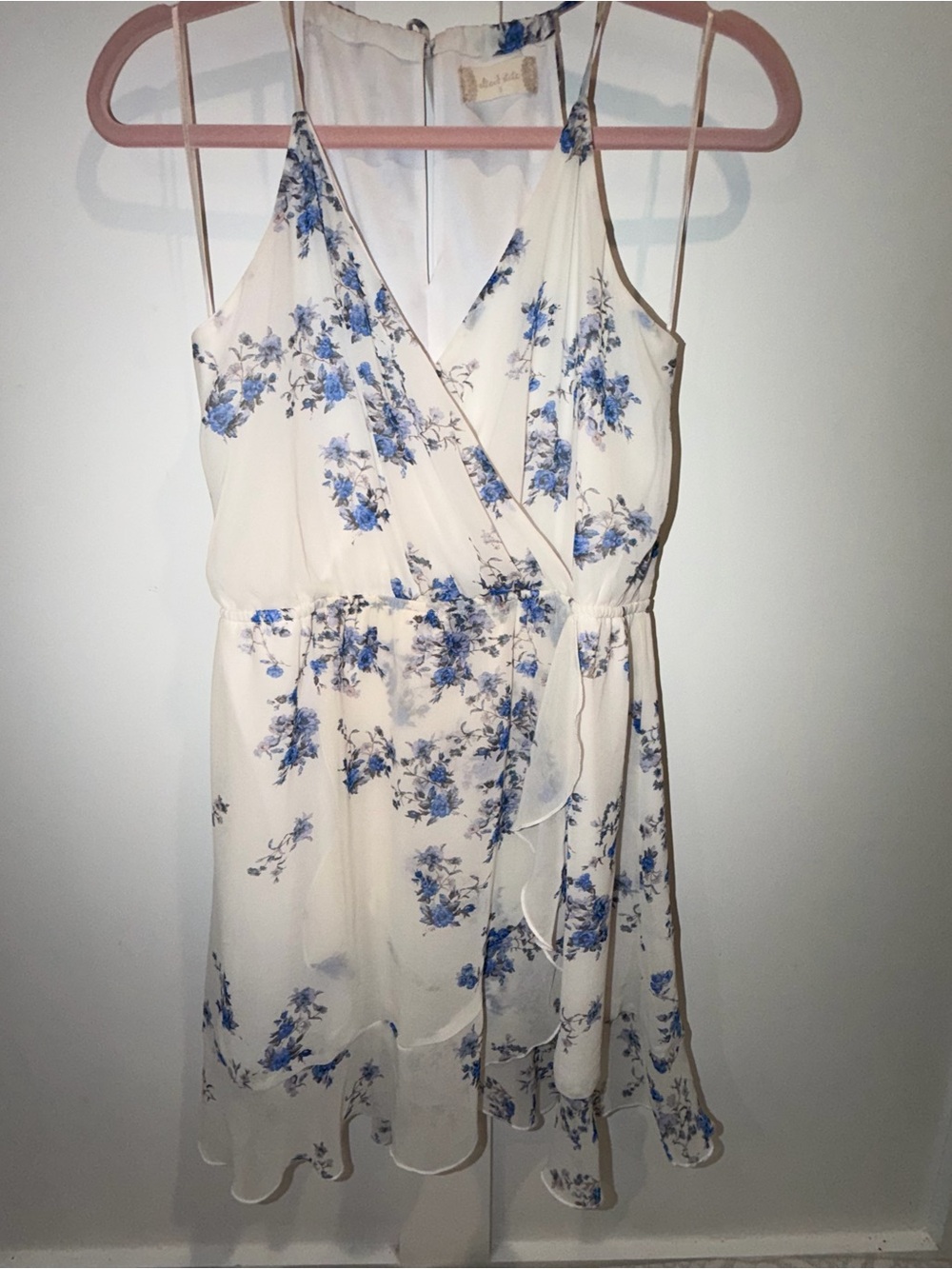 Altar'd State Floral Chiffon Dress Cottagecore Fairy Garden Party Coquette Balle
